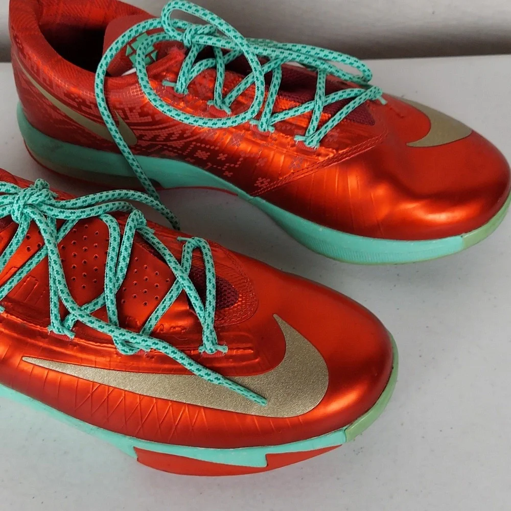 Nike KD6 Christmas Limited Edition-youth size 6.5